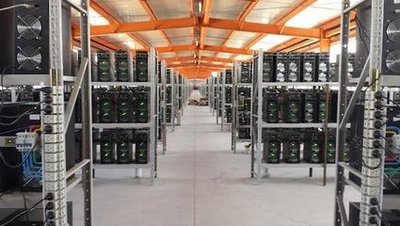 A modern mining farm dedicated to Kaspa