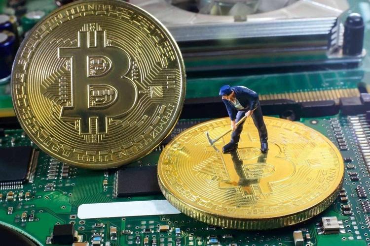 High-performance mining rigs in a German crypto hosting facility