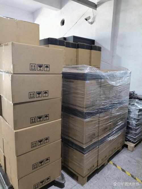Close-up of a high-performance Bitcoin mining rig ready for hosting deployment