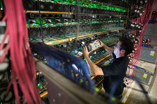 An illustration of a customized mining rig with overclocked memory, demonstrating enhanced performance for cryptocurrency extraction